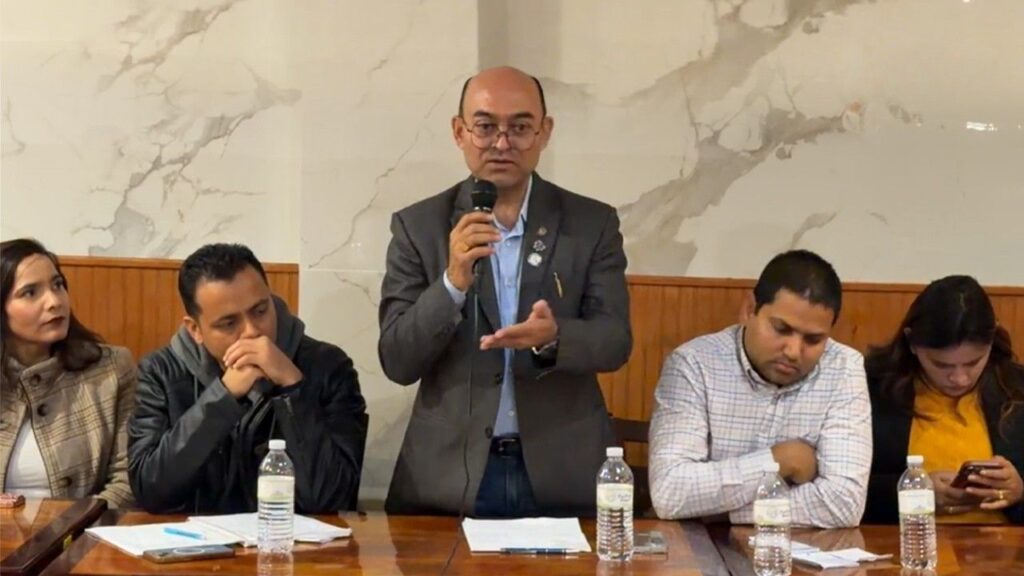 अमेरिकाको टेक्सासमा पत्रकार सम्मेलन चुनावी लक्षित एजेन्डा प्रस्तुत